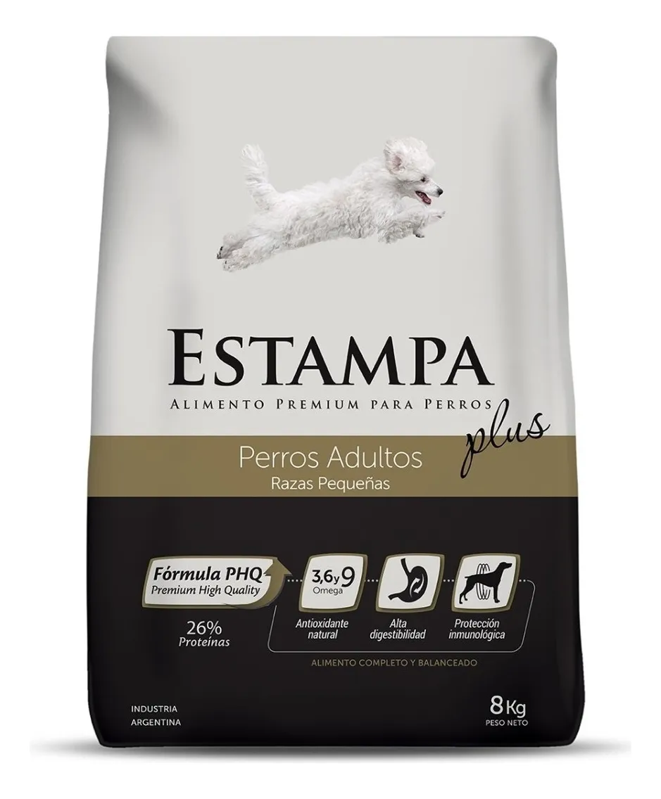 ESTAMPA PLUS ADULTO PEQUEÑO X8KG